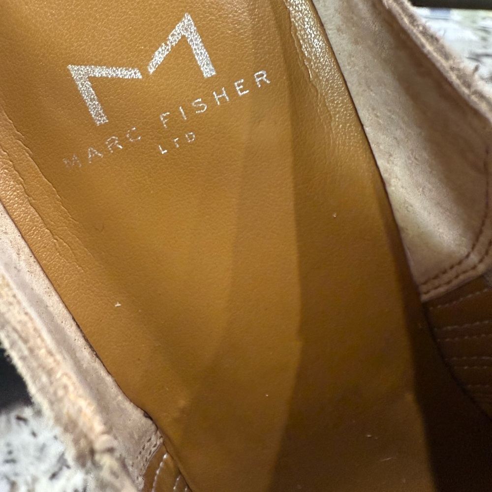 Marc Fisher  NFR approved Footwear Taupe Ankle Booties. Excellent opportunity. - Picture 5 of 5